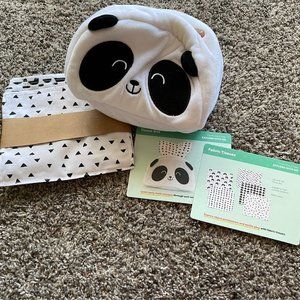 NIB Panda Crate Tissue Box